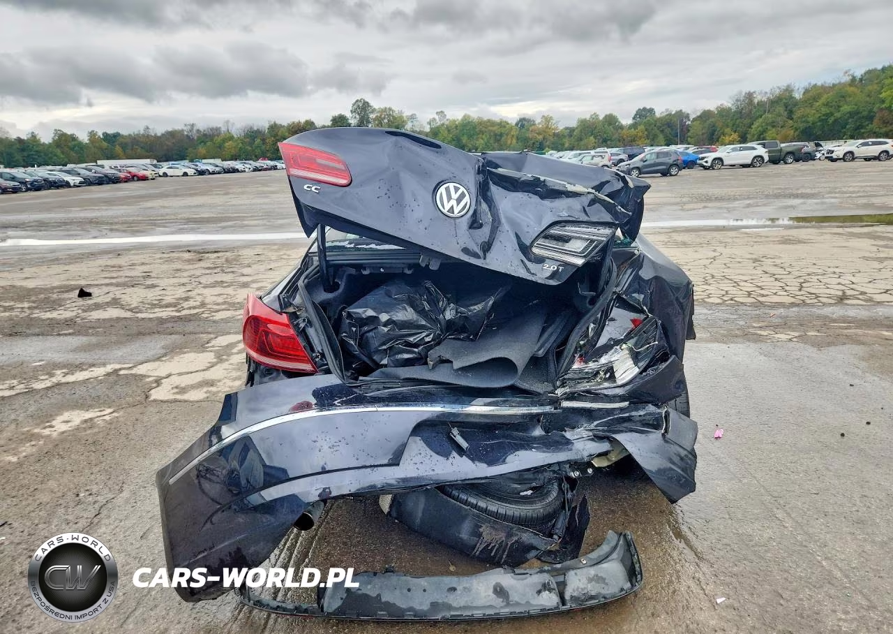 2014 Volkswagen Cc Sport VIN:WVWBP7ANXEE501219 - 6