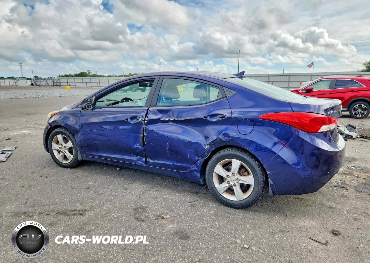 2013 Hyundai Elantra Gls VIN:5NPDH4AE2DH273512 - 2