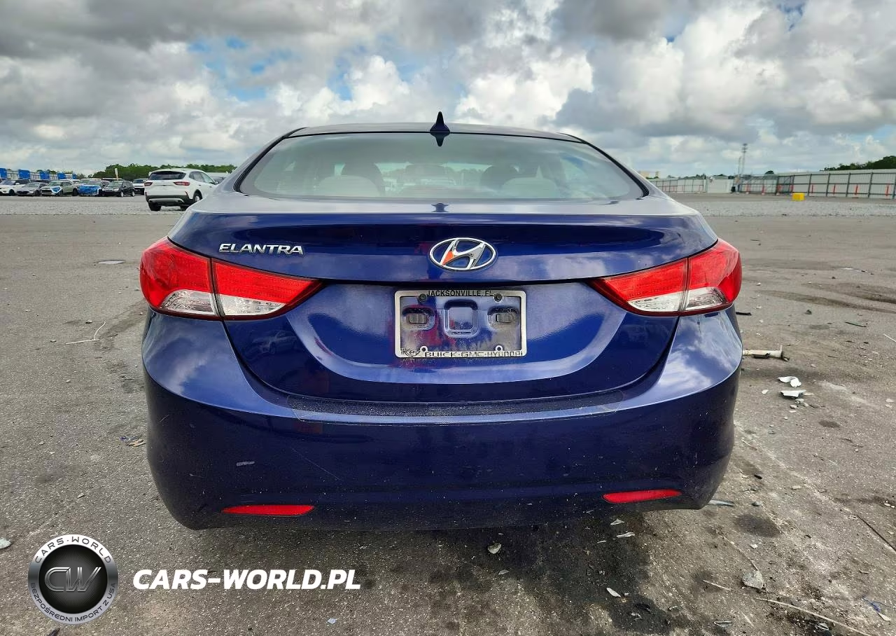 2013 Hyundai Elantra Gls VIN:5NPDH4AE2DH273512 - 6