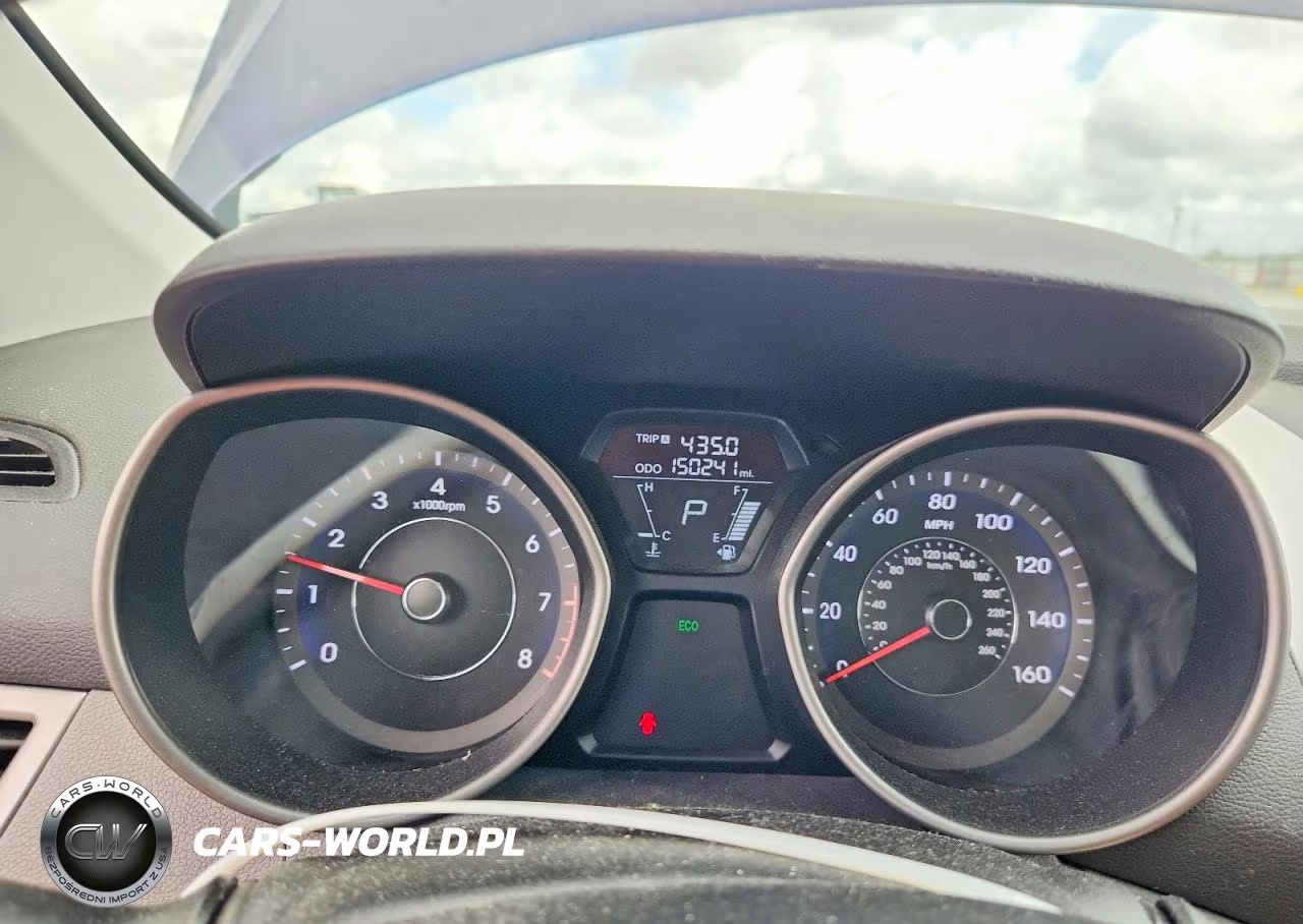 2013 Hyundai Elantra Gls VIN:5NPDH4AE2DH273512 - 9