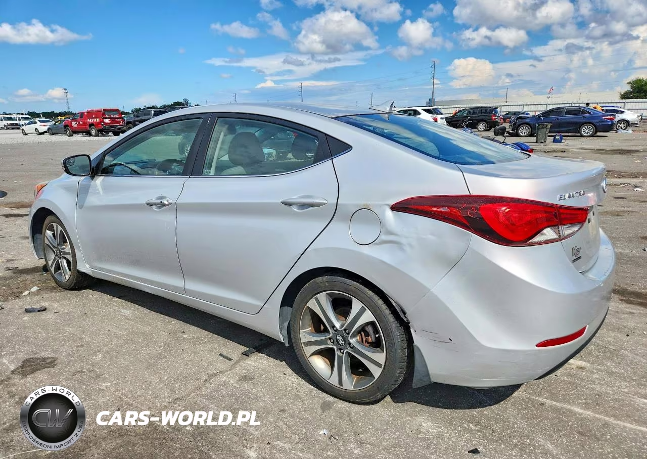 2016 Hyundai Elantra Sport VIN:KMHDH4AH1GU523337 - 2