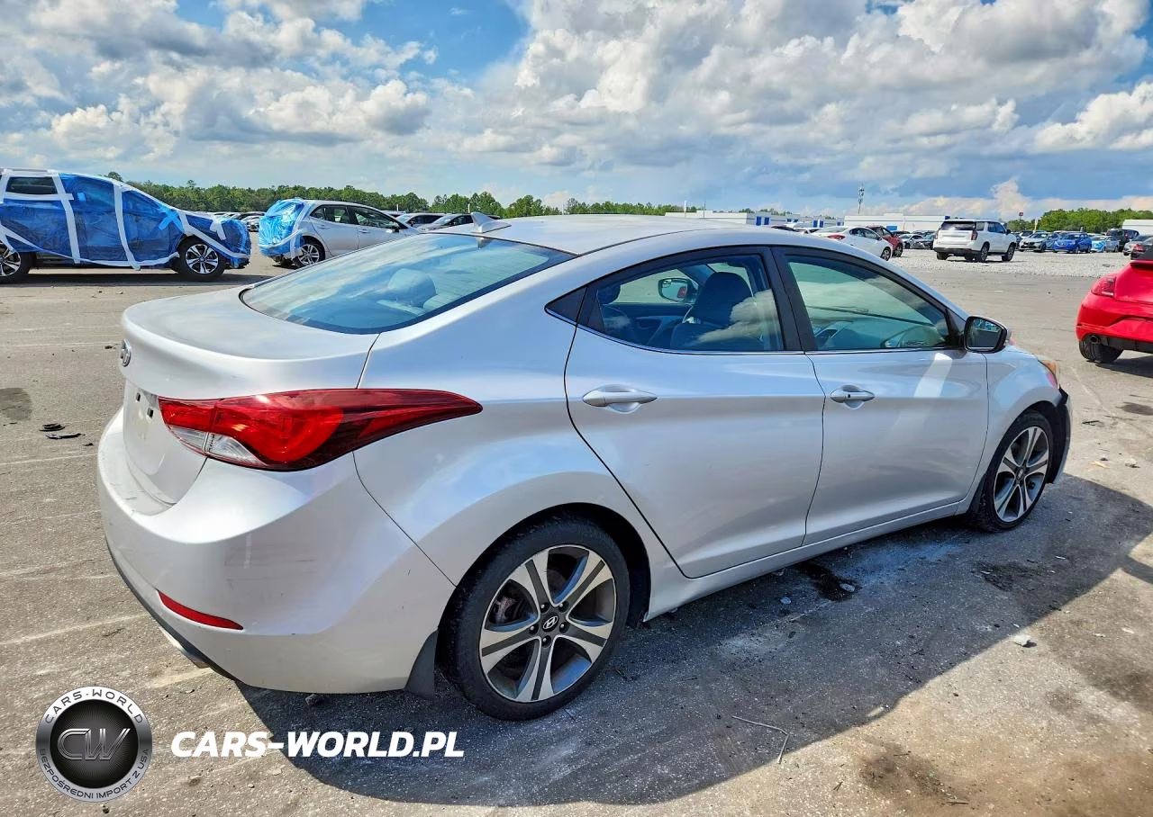 2016 Hyundai Elantra Sport VIN:KMHDH4AH1GU523337 - 3