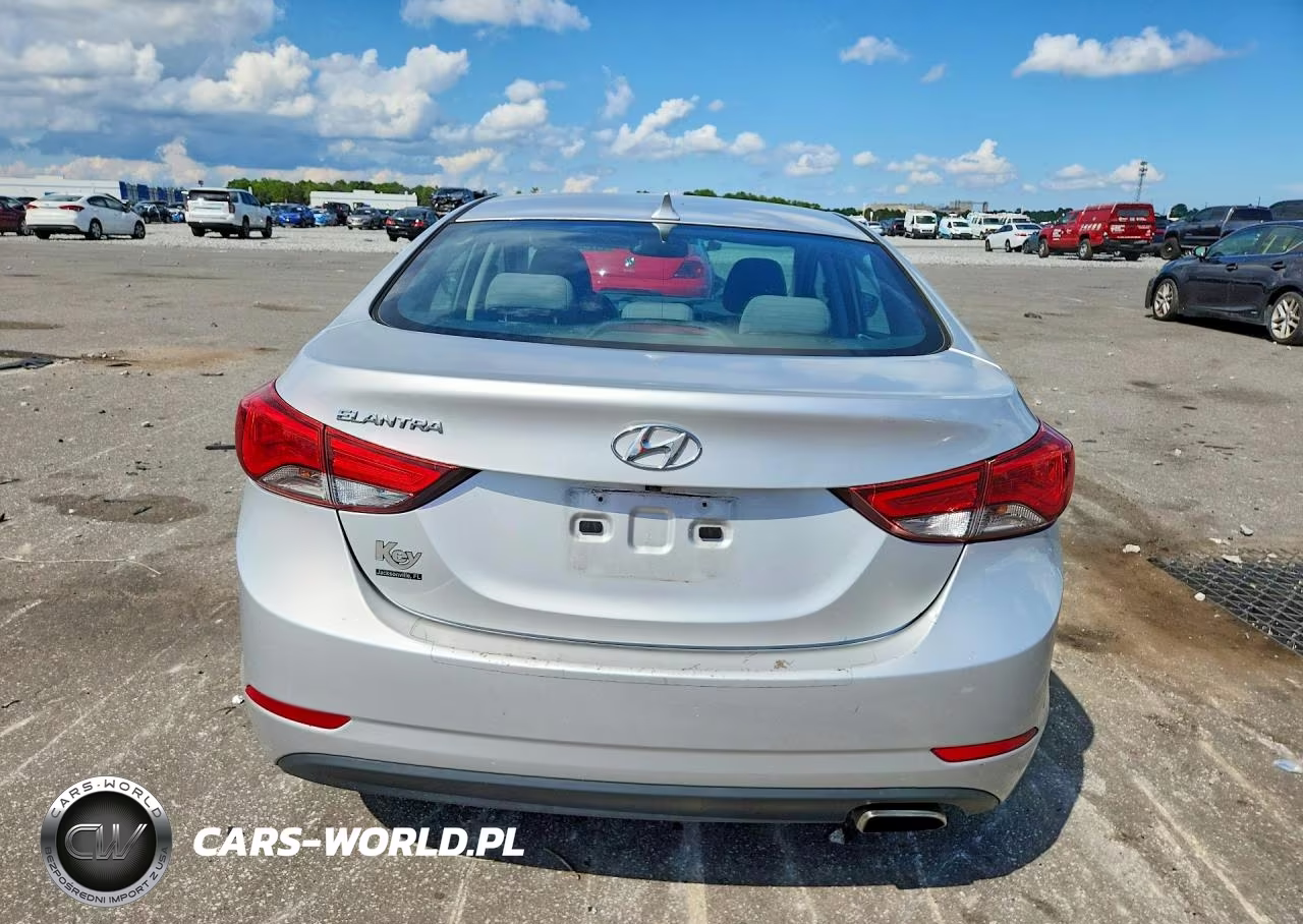 2016 Hyundai Elantra Sport VIN:KMHDH4AH1GU523337 - 6