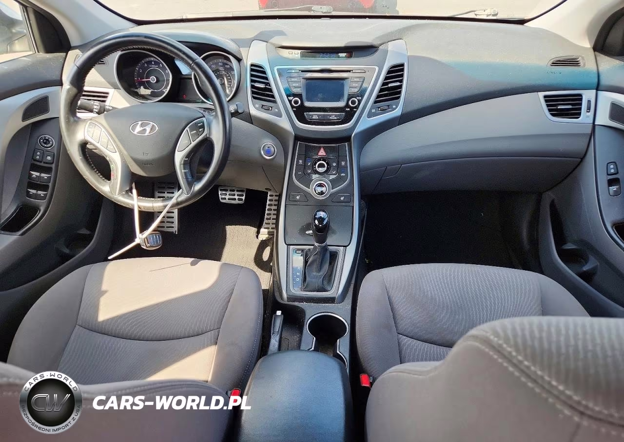 2016 Hyundai Elantra Sport VIN:KMHDH4AH1GU523337 - 8