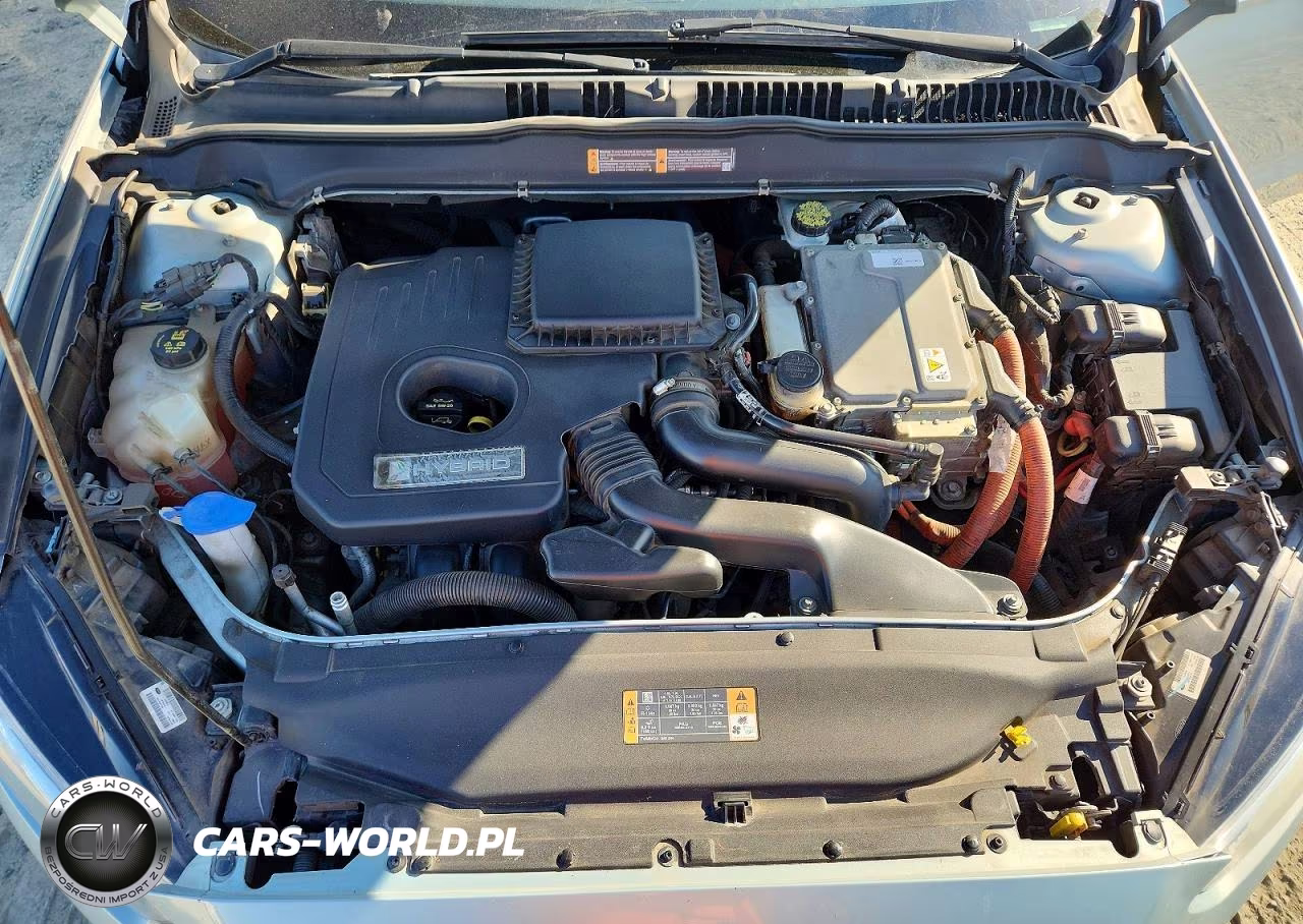 2014 Ford Fusion S Hybrid VIN:3FA6P0UU8ER131189 - 11