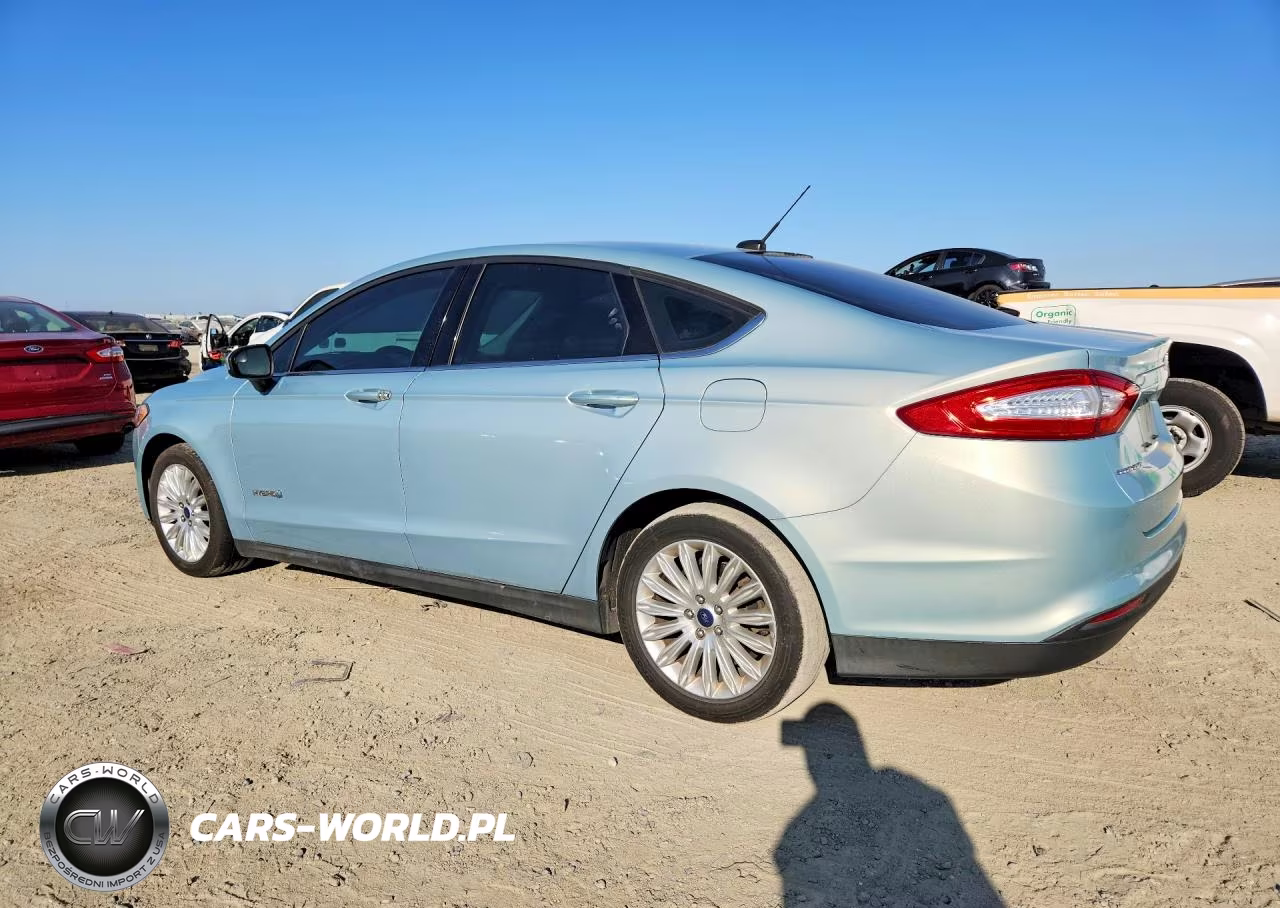 2014 Ford Fusion S Hybrid VIN:3FA6P0UU8ER131189 - 2