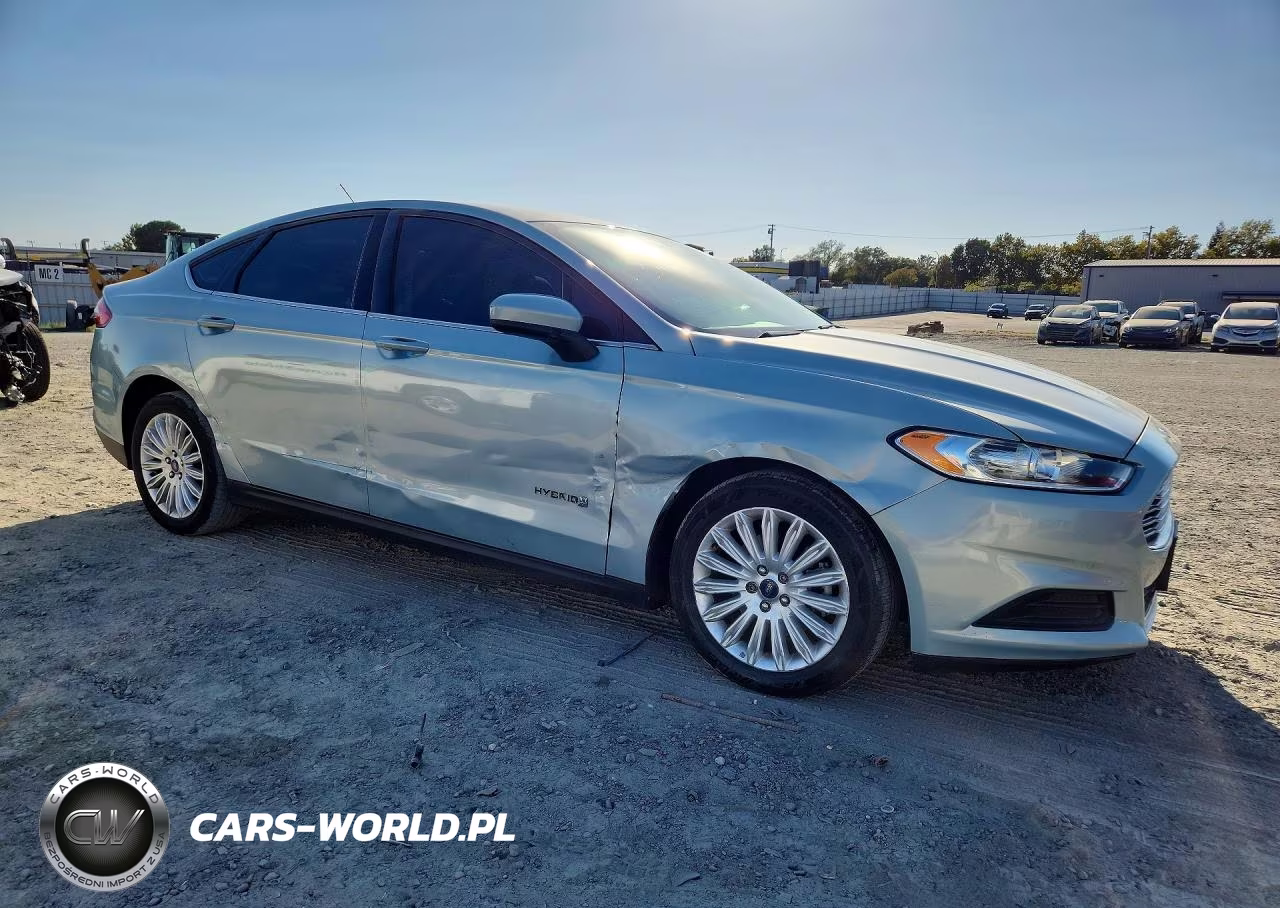 2014 Ford Fusion S Hybrid VIN:3FA6P0UU8ER131189 - 4
