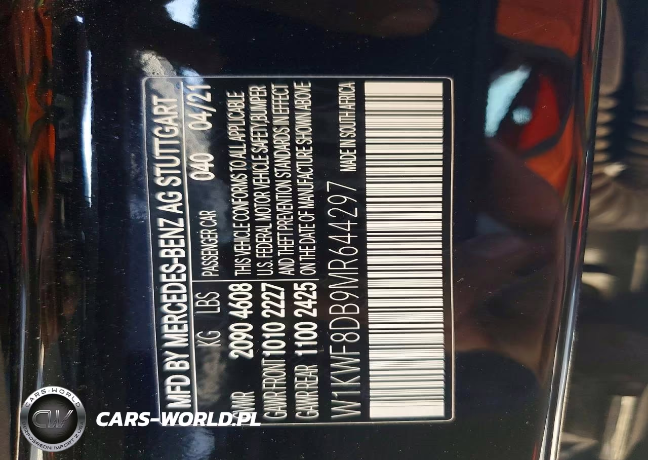 2021 Mercedes-Benz C 300 Sedan VIN:W1KWF8DB9MR644297 - 12