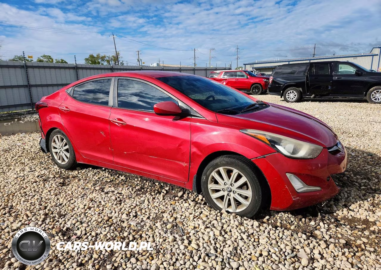 2015 Hyundai Elantra Se VIN:KMHDH4AE8FU381380 - 4