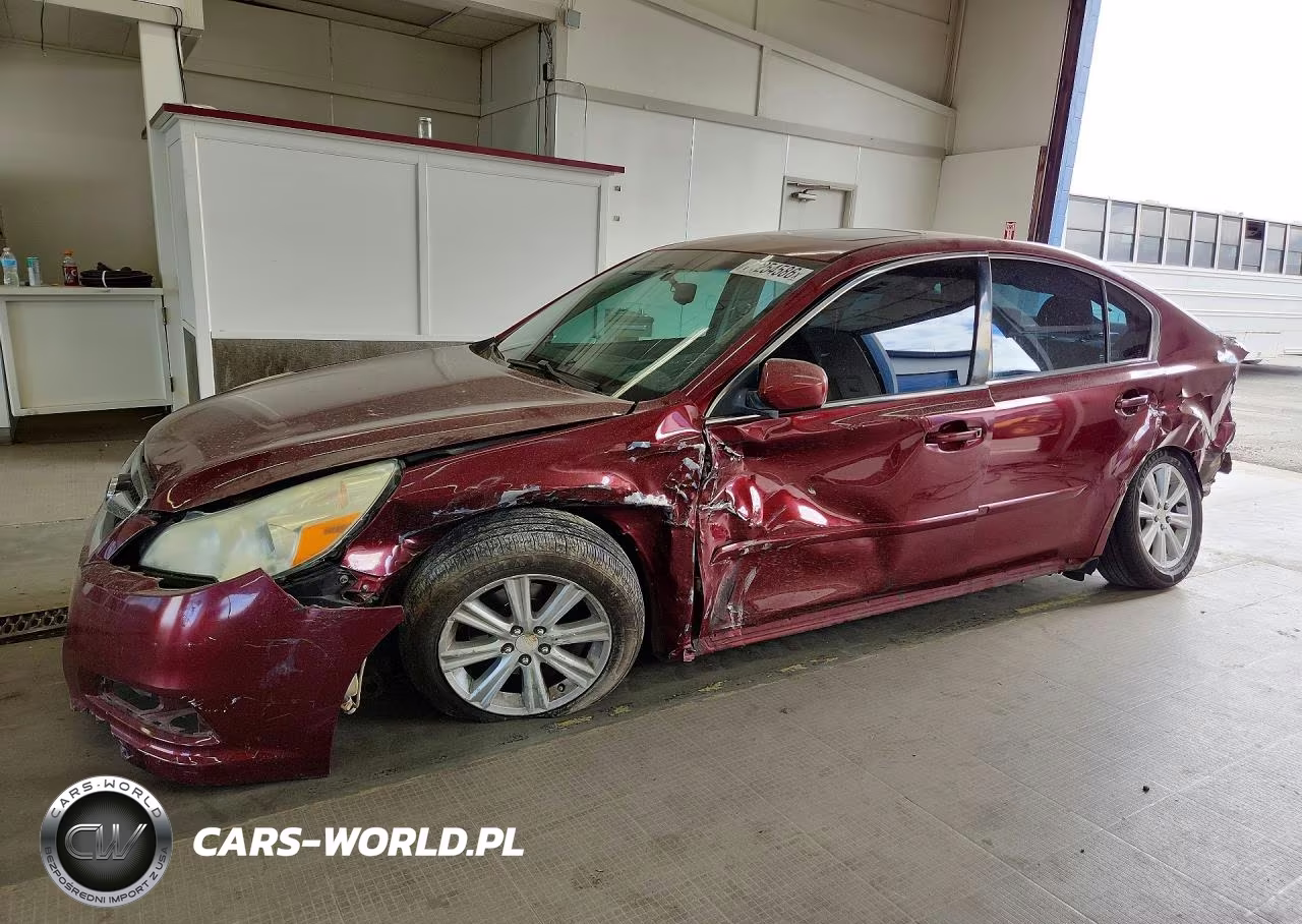 2012 Subaru Legacy VIN:4S3BMBG65C3017141 - 1