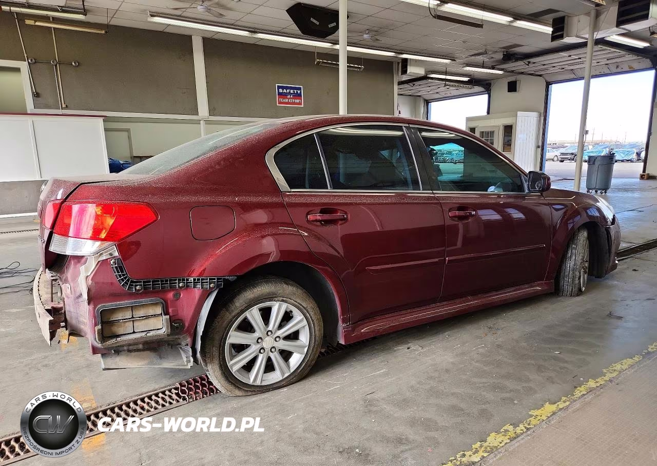 2012 Subaru Legacy VIN:4S3BMBG65C3017141 - 3