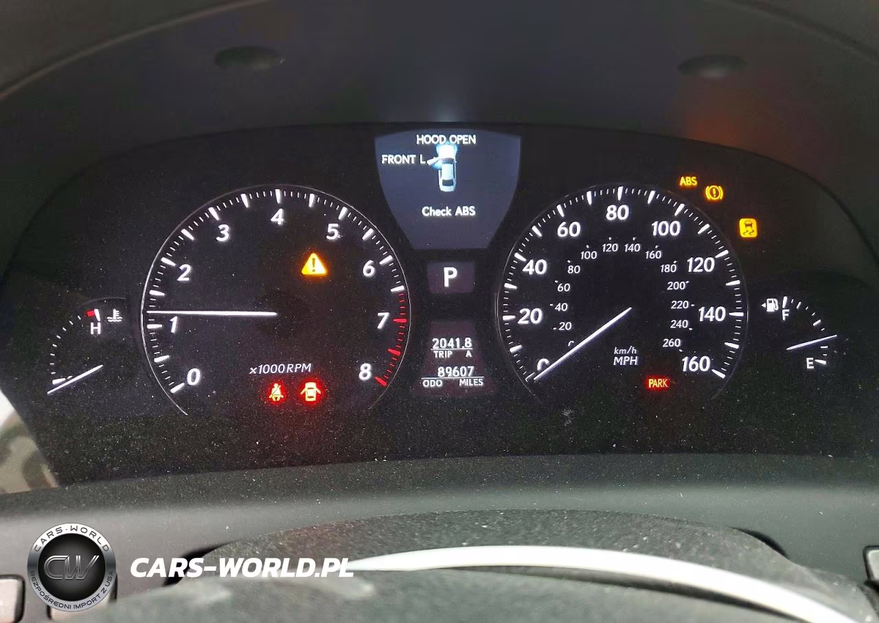 2010 Lexus Ls 460 VIN:JTHBL5EF0A5100919 - 9