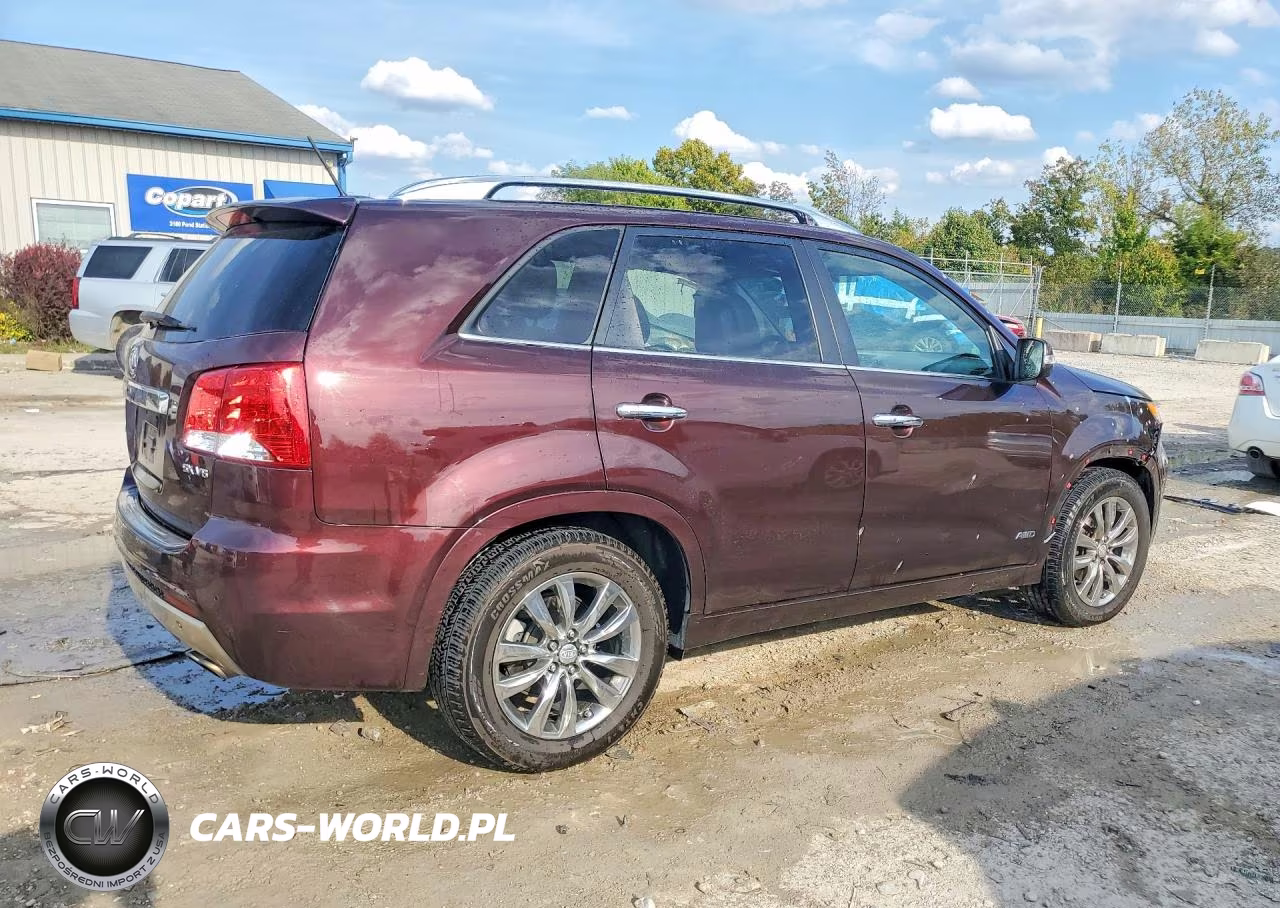2012 Kia Sorento Sx VIN:5XYKWDA27CG301605 - 3