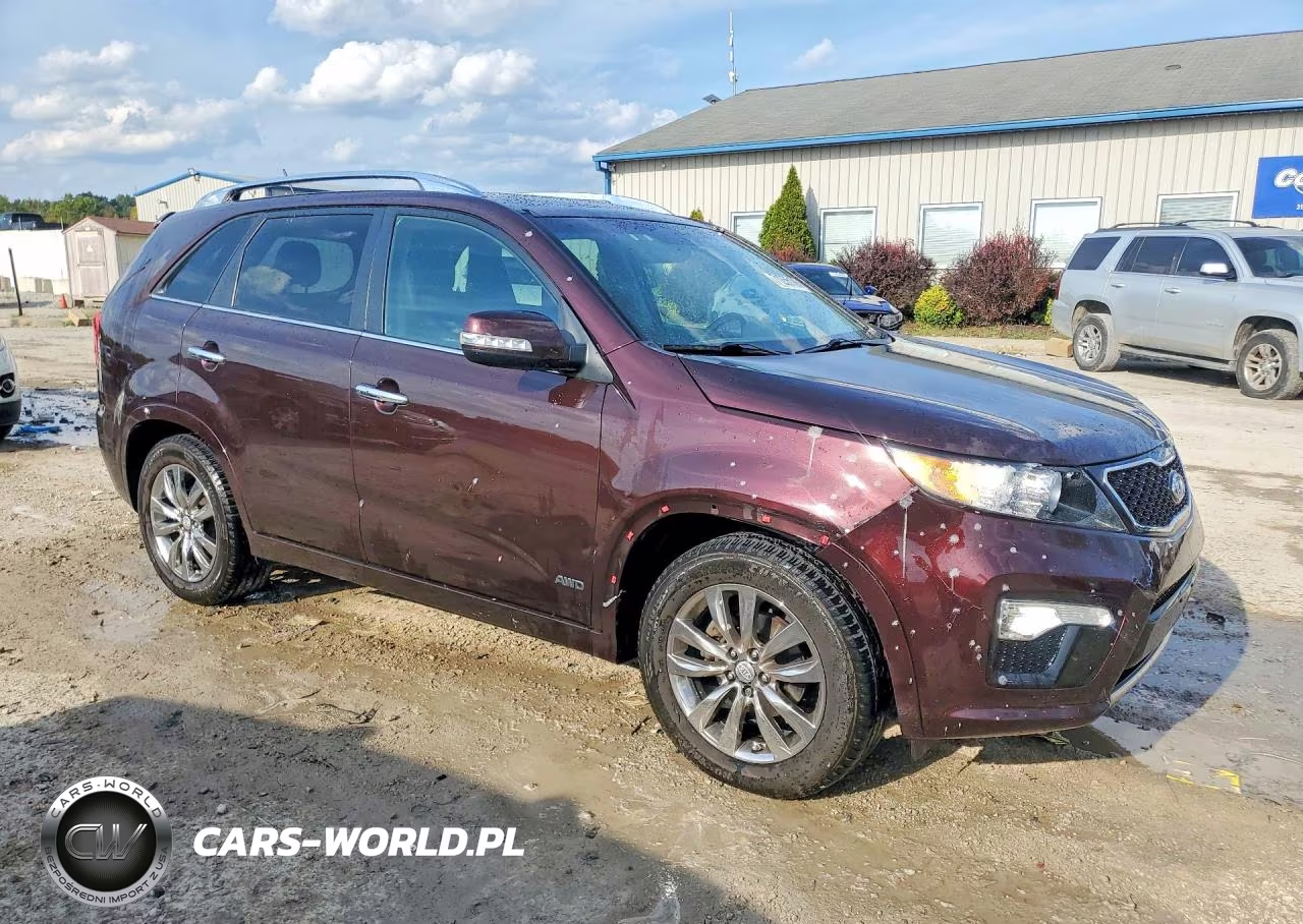 2012 Kia Sorento Sx VIN:5XYKWDA27CG301605 - 4