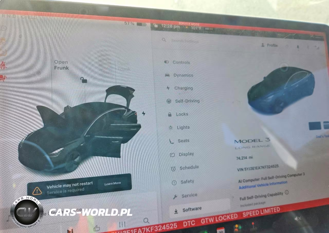 2019 Tesla Model 3 VIN:5YJ3E1EA7KF324525 - 9