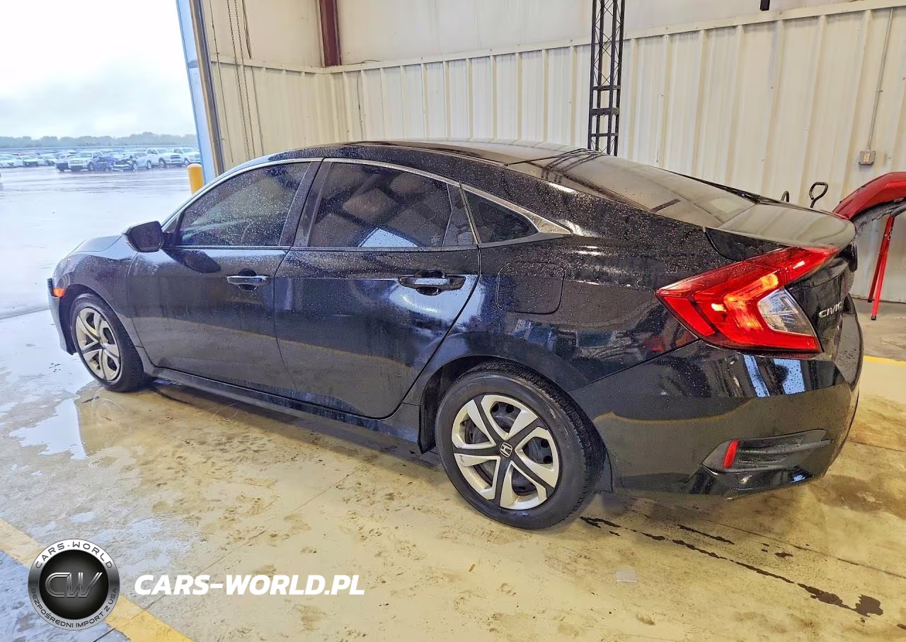 2017 Honda Civic Lx VIN:19XFC2F58HE036683 - 2