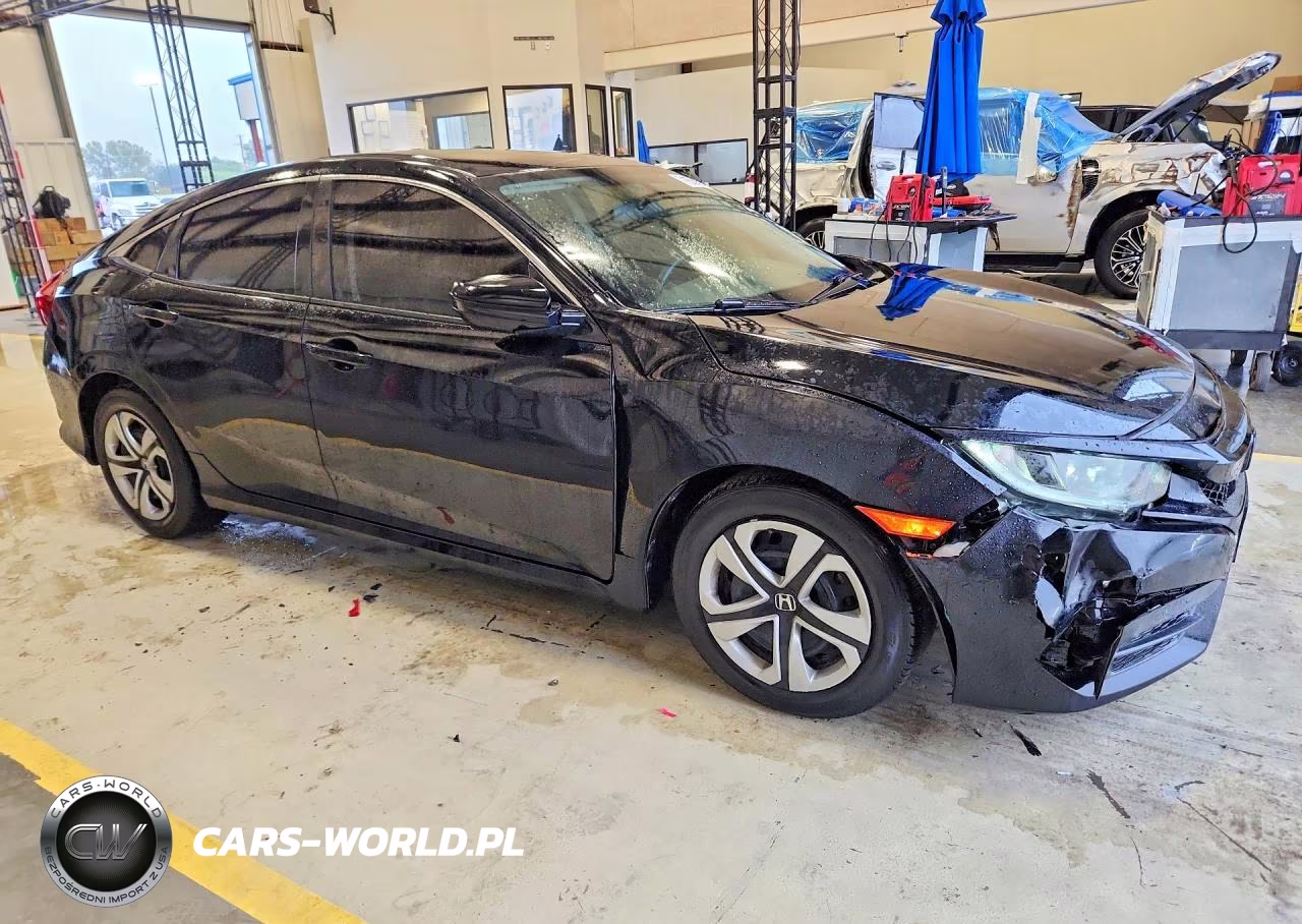 2017 Honda Civic Lx VIN:19XFC2F58HE036683 - 4
