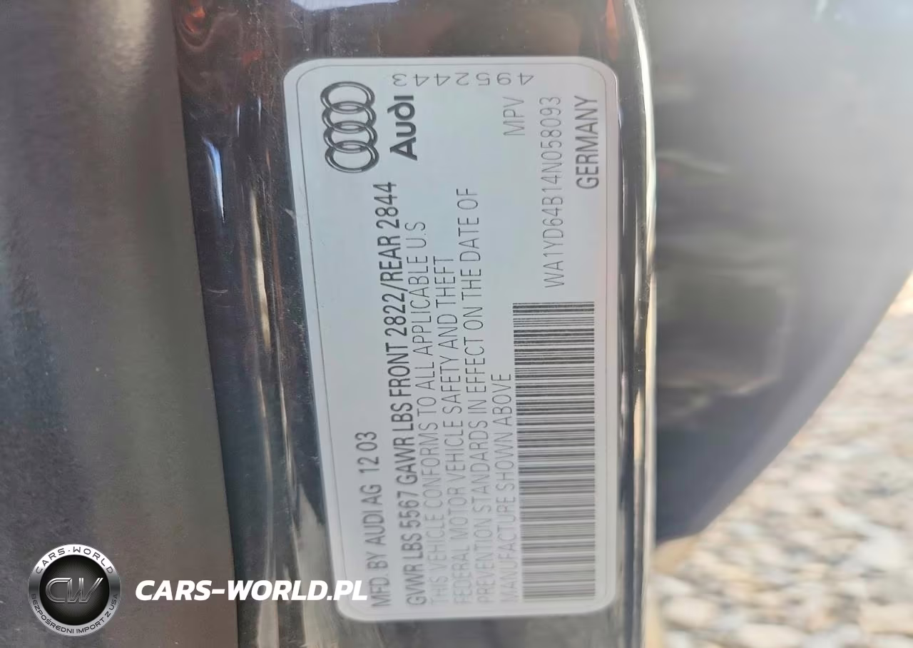 2004 Audi Allroad VIN:WA1YD64B14N058093 - 12