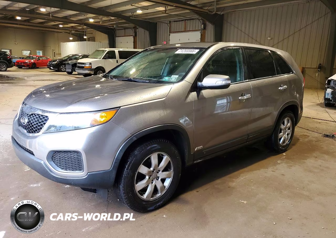 2013 Kia Sorento Lx VIN:5XYKTCA60DG394152 - 1