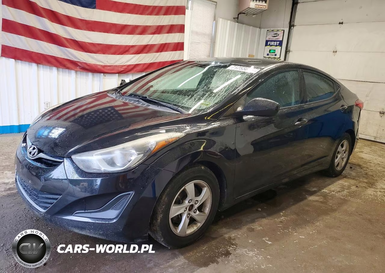 2014 Hyundai Elantra Se VIN:5NPDH4AE0EH490476 - 1