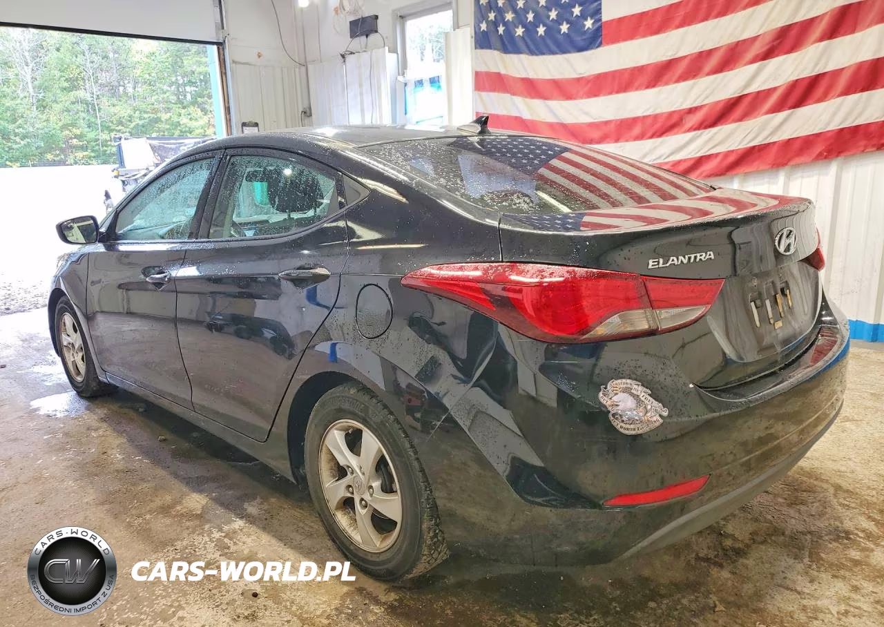 2014 Hyundai Elantra Se VIN:5NPDH4AE0EH490476 - 2