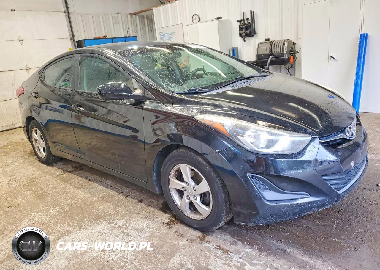 2014 Hyundai Elantra Se VIN:5NPDH4AE0EH490476 - 4