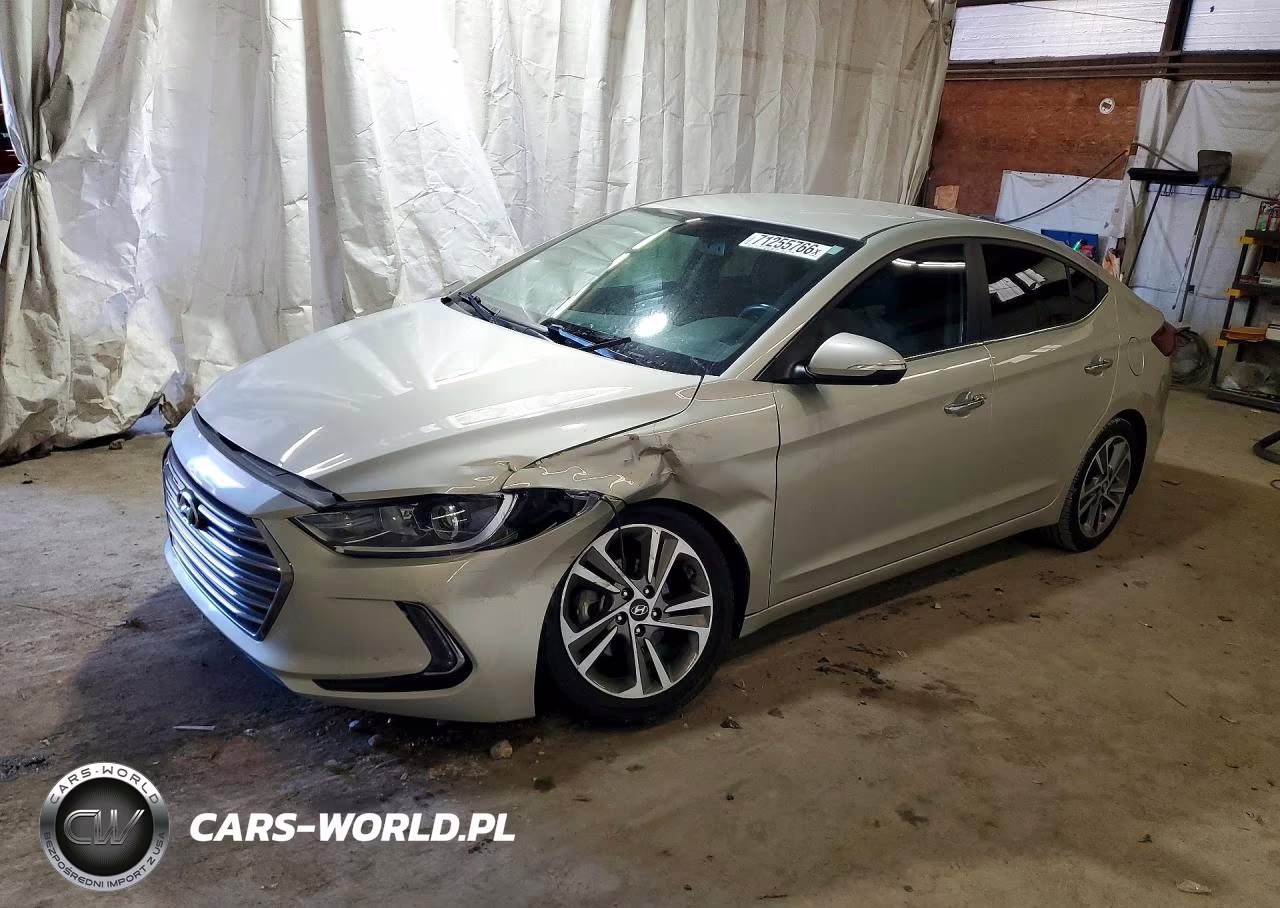 2017 Hyundai Elantra Limited VIN:5NPD84LF3HH064002 - 1