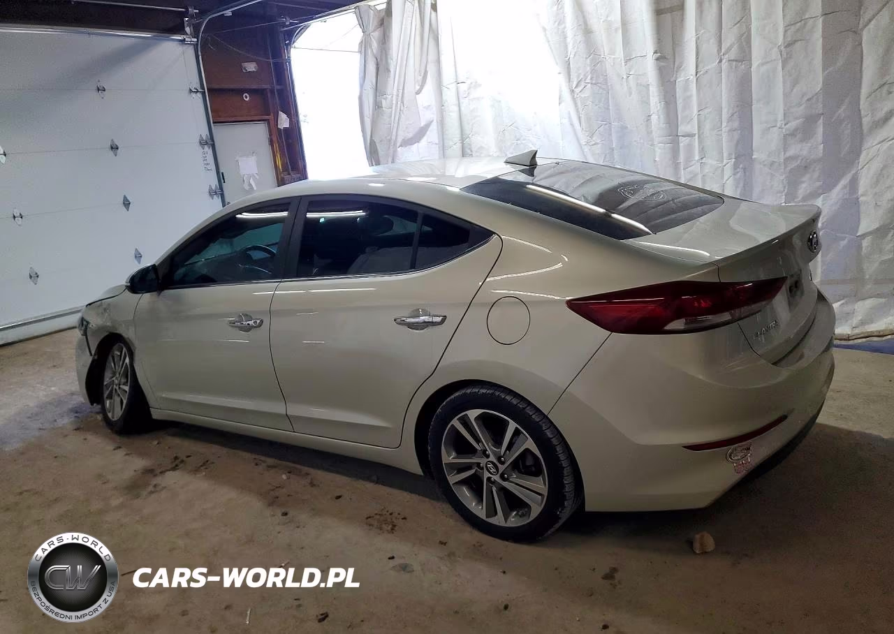 2017 Hyundai Elantra Limited VIN:5NPD84LF3HH064002 - 2