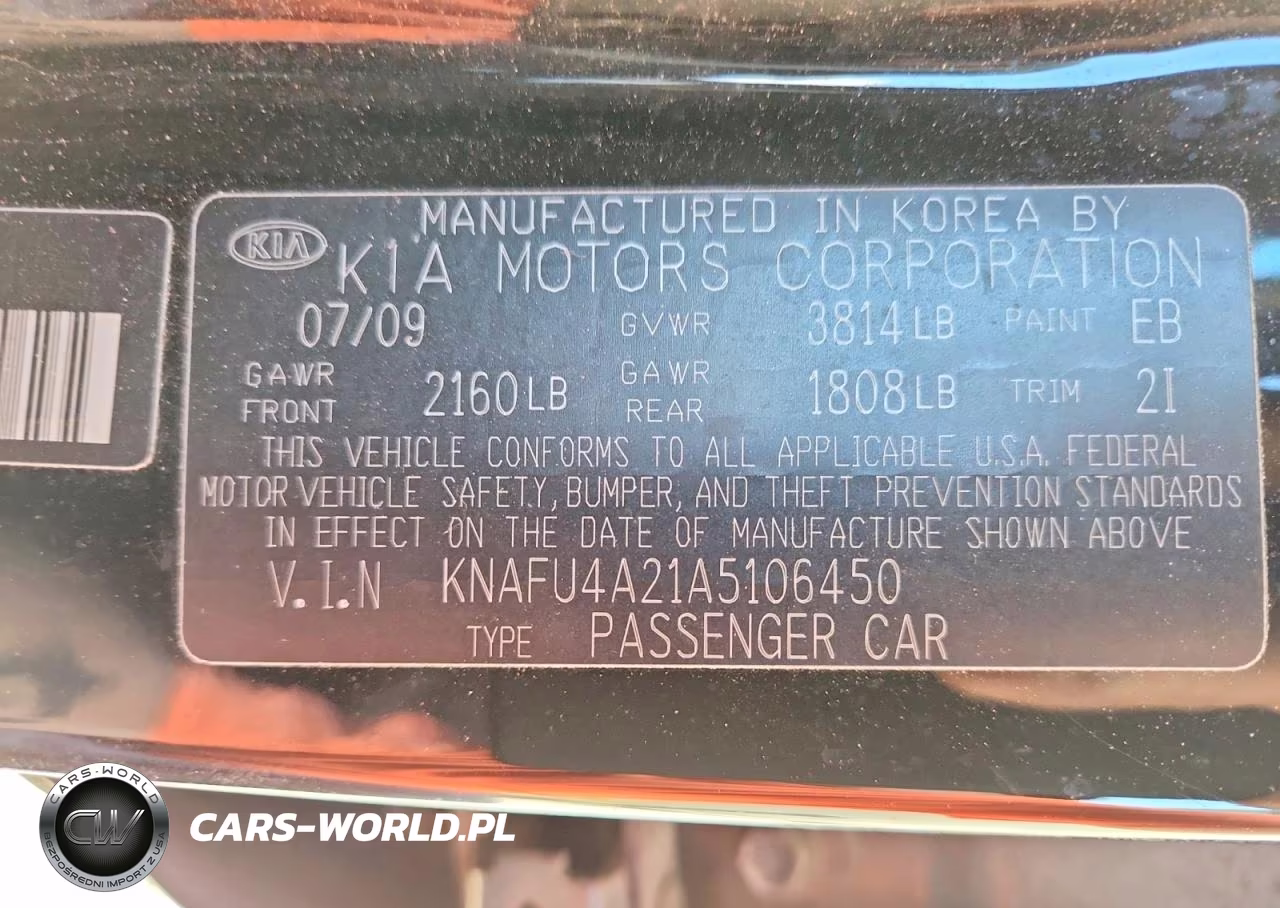 2010 Kia Forte Ex VIN:KNAFU4A21A5106450 - 12