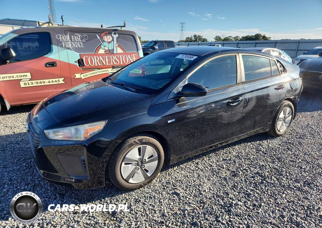 2017 Hyundai Ioniq Blue VIN:KMHC65LC6HU023894 - 1