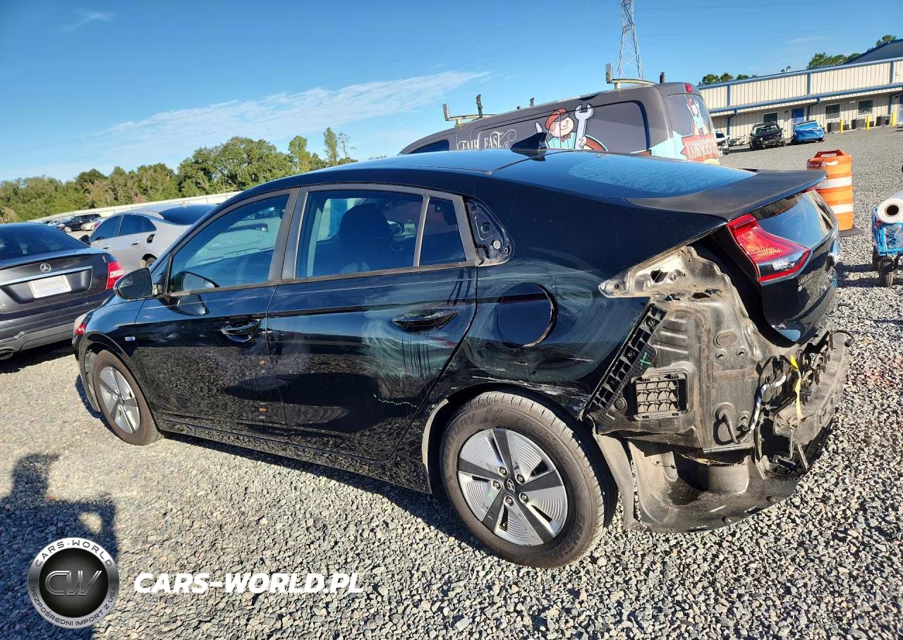 2017 Hyundai Ioniq Blue VIN:KMHC65LC6HU023894 - 2