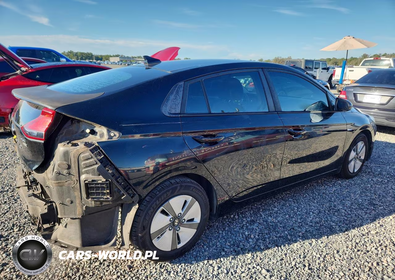 2017 Hyundai Ioniq Blue VIN:KMHC65LC6HU023894 - 3
