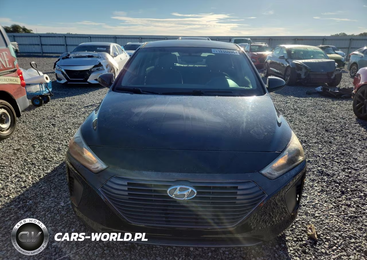 2017 Hyundai Ioniq Blue VIN:KMHC65LC6HU023894 - 5