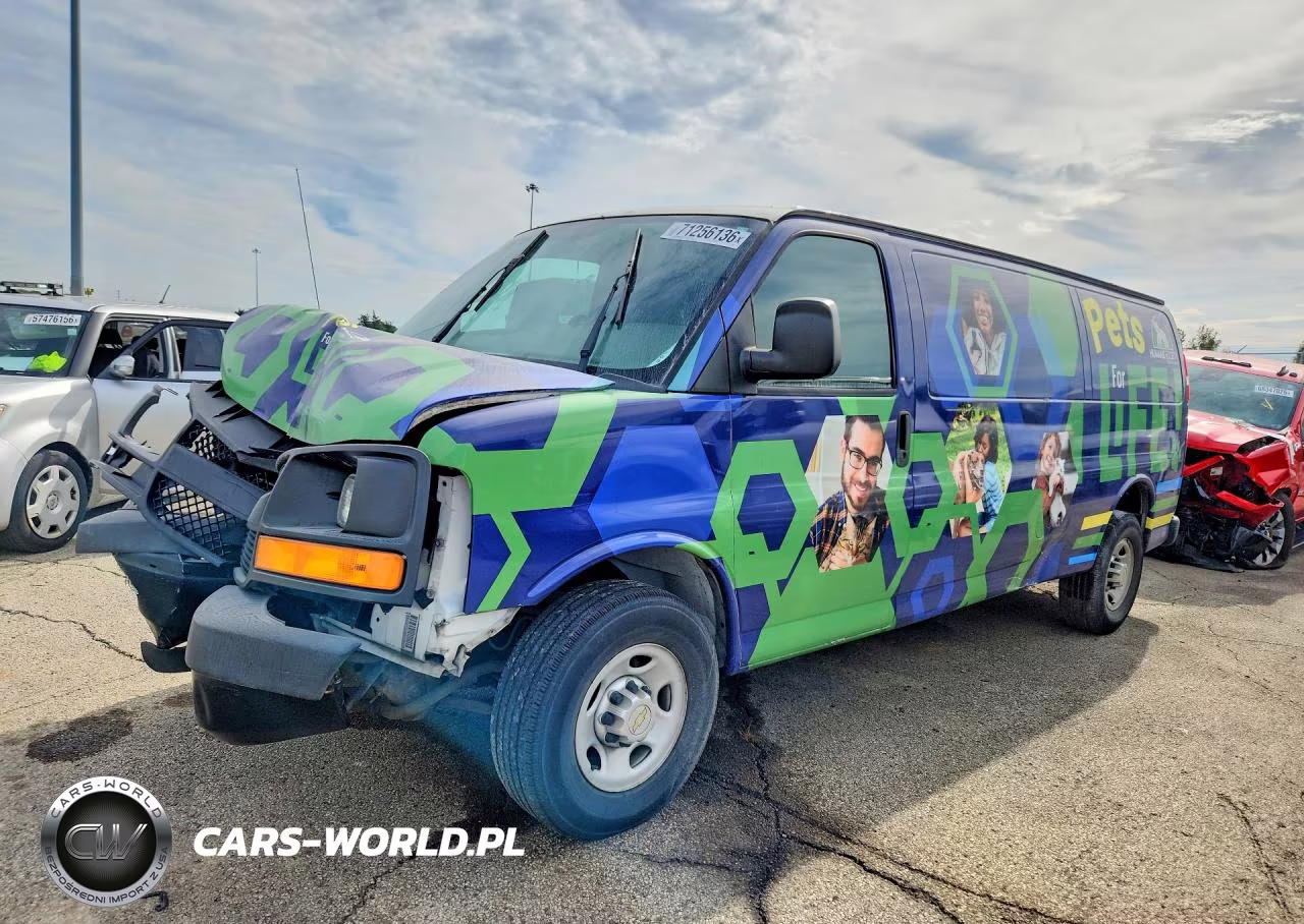 2014 Chevrolet Express G2500 VIN:1GCWGGCA1E1149828 - 1