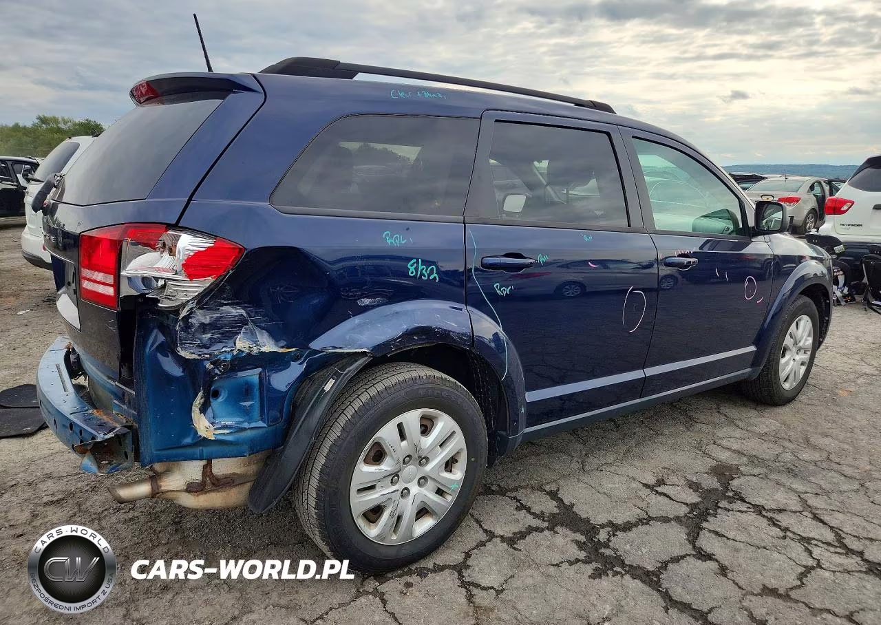 2018 Dodge Journey Se VIN:3C4PDCAB6JT526707 - 3