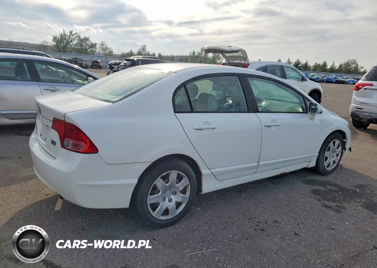 2007 Honda Civic Lx VIN:1HGFA16537L017546 - 3