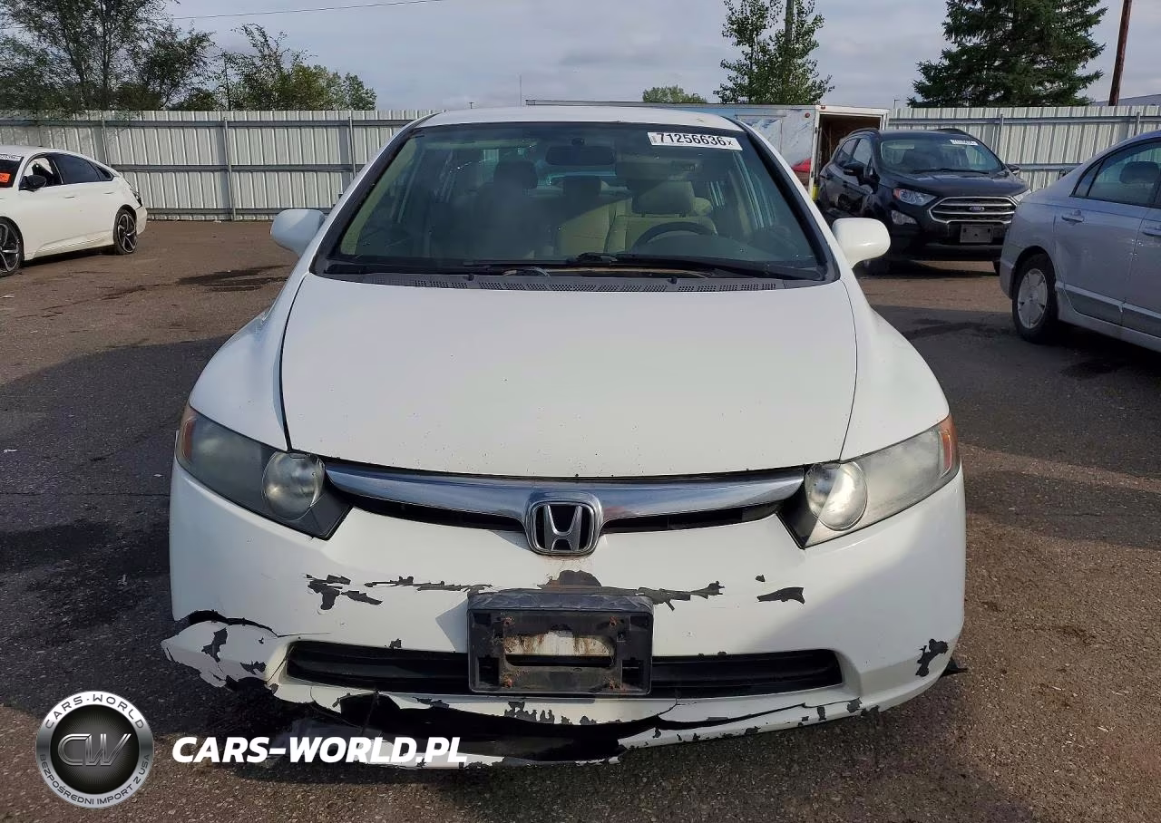 2007 Honda Civic Lx VIN:1HGFA16537L017546 - 5