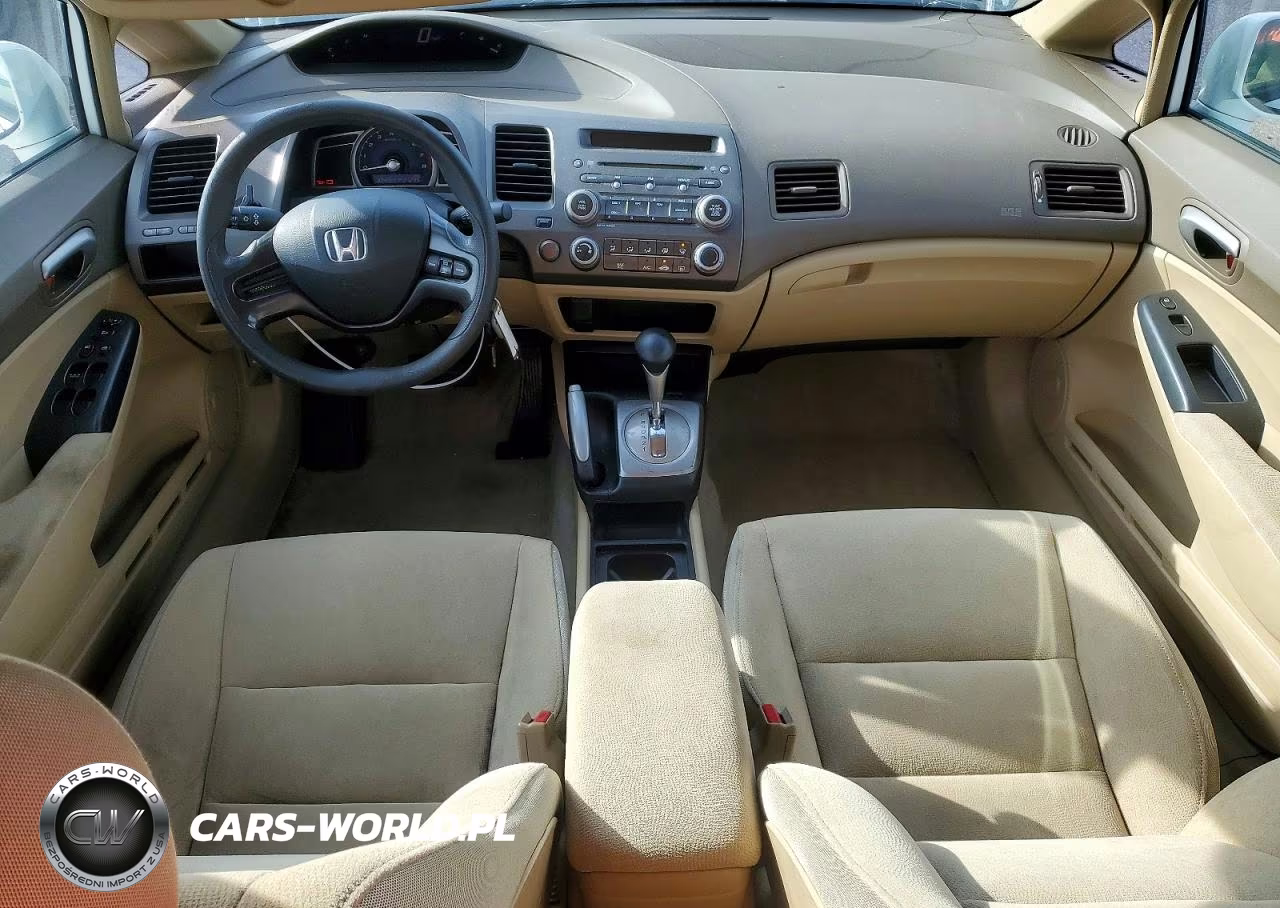 2007 Honda Civic Lx VIN:1HGFA16537L017546 - 8