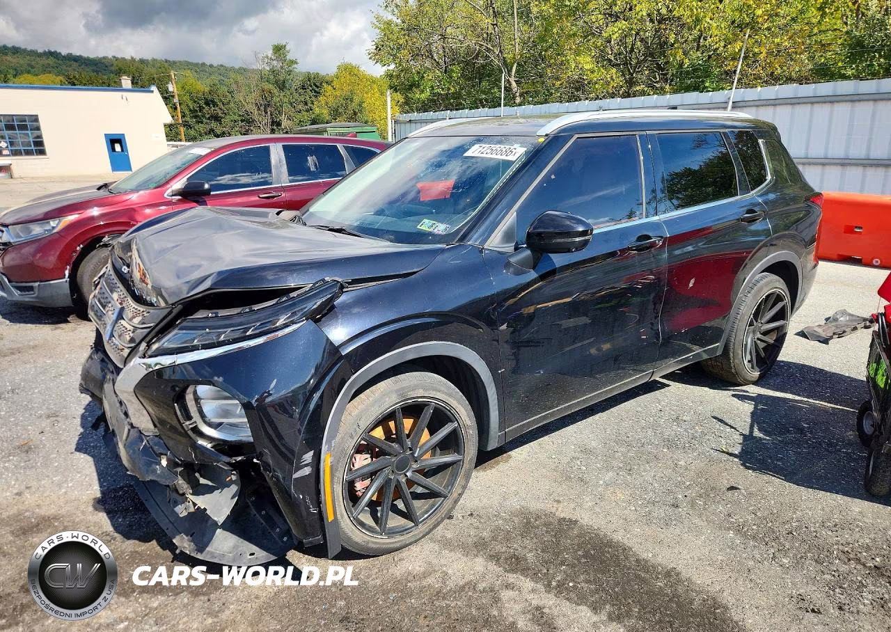 2022 Mitsubishi Outlander Sel VIN:JA4J3VA80NZ045255 - 1
