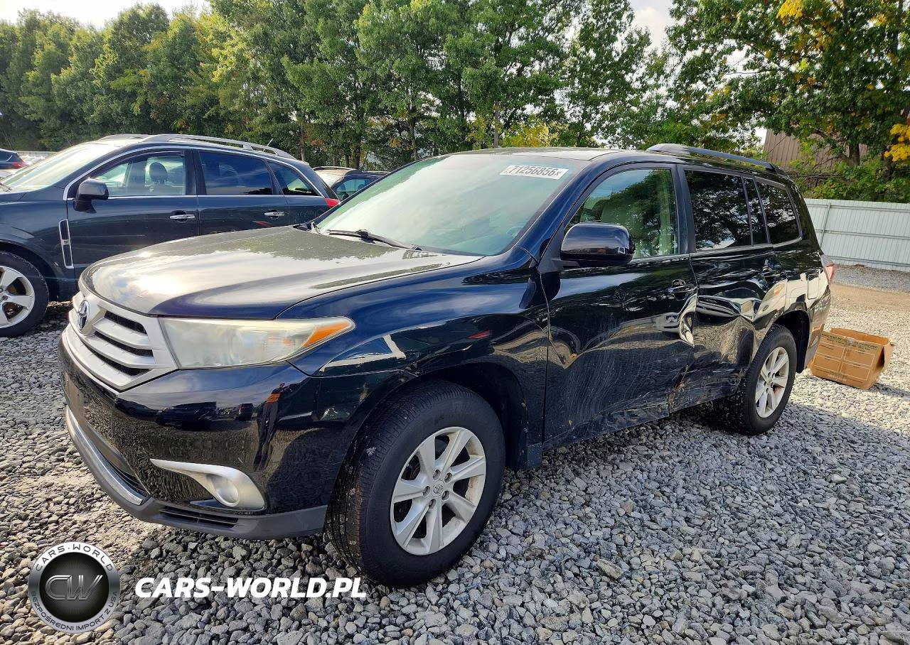 2011 Toyota Highlander Se VIN:5TDBK3EH7BS072820 - 1