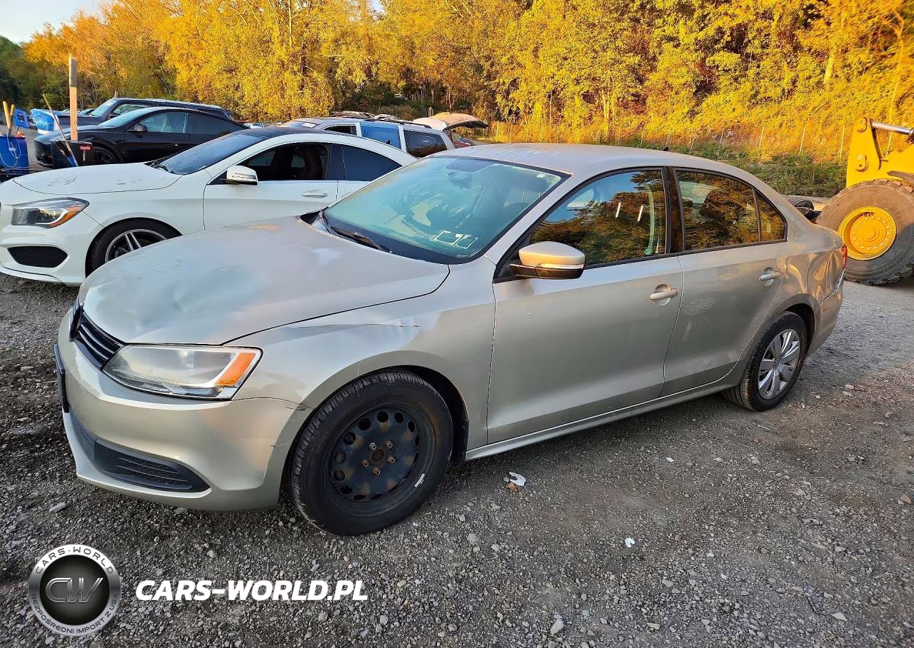 2014 Volkswagen Jetta Se VIN:3VWD17AJ8EM286678 - 1