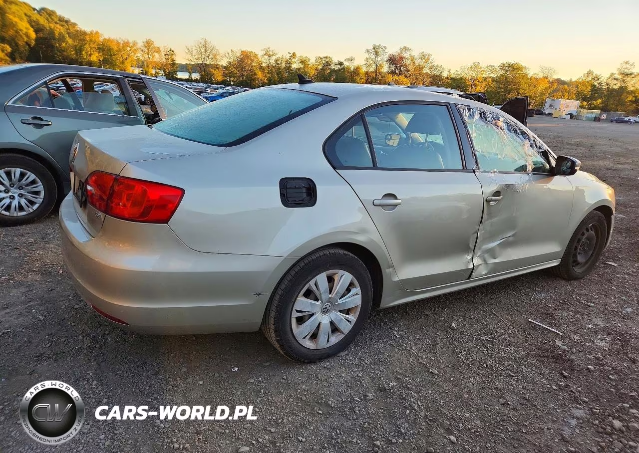 2014 Volkswagen Jetta Se VIN:3VWD17AJ8EM286678 - 3