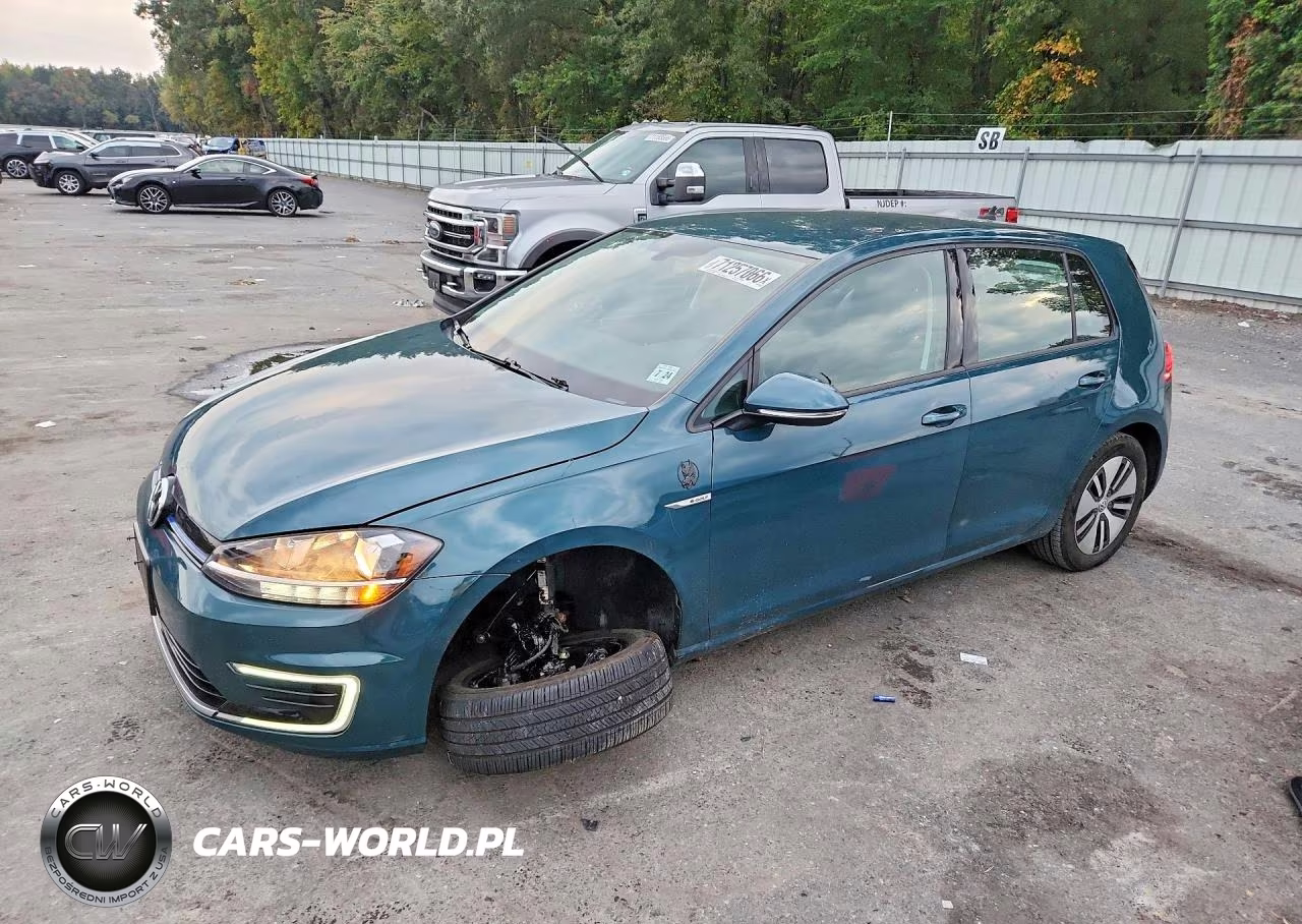 2019 Volkswagen E-Golf Se VIN:WVWKR7AUXKW901997 - 1