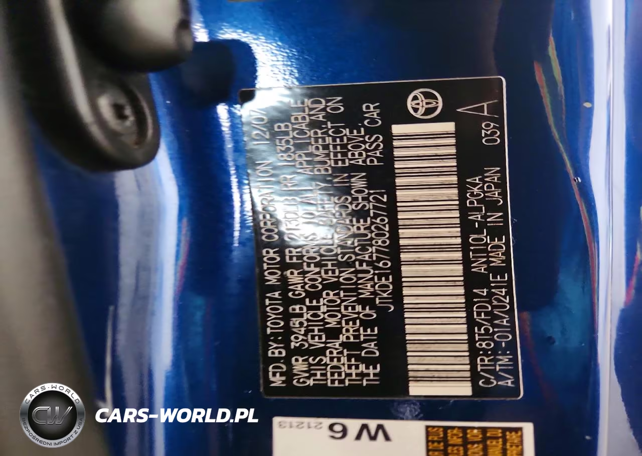2008 Scion Tc Base VIN:JTKDE167780267721 - 12