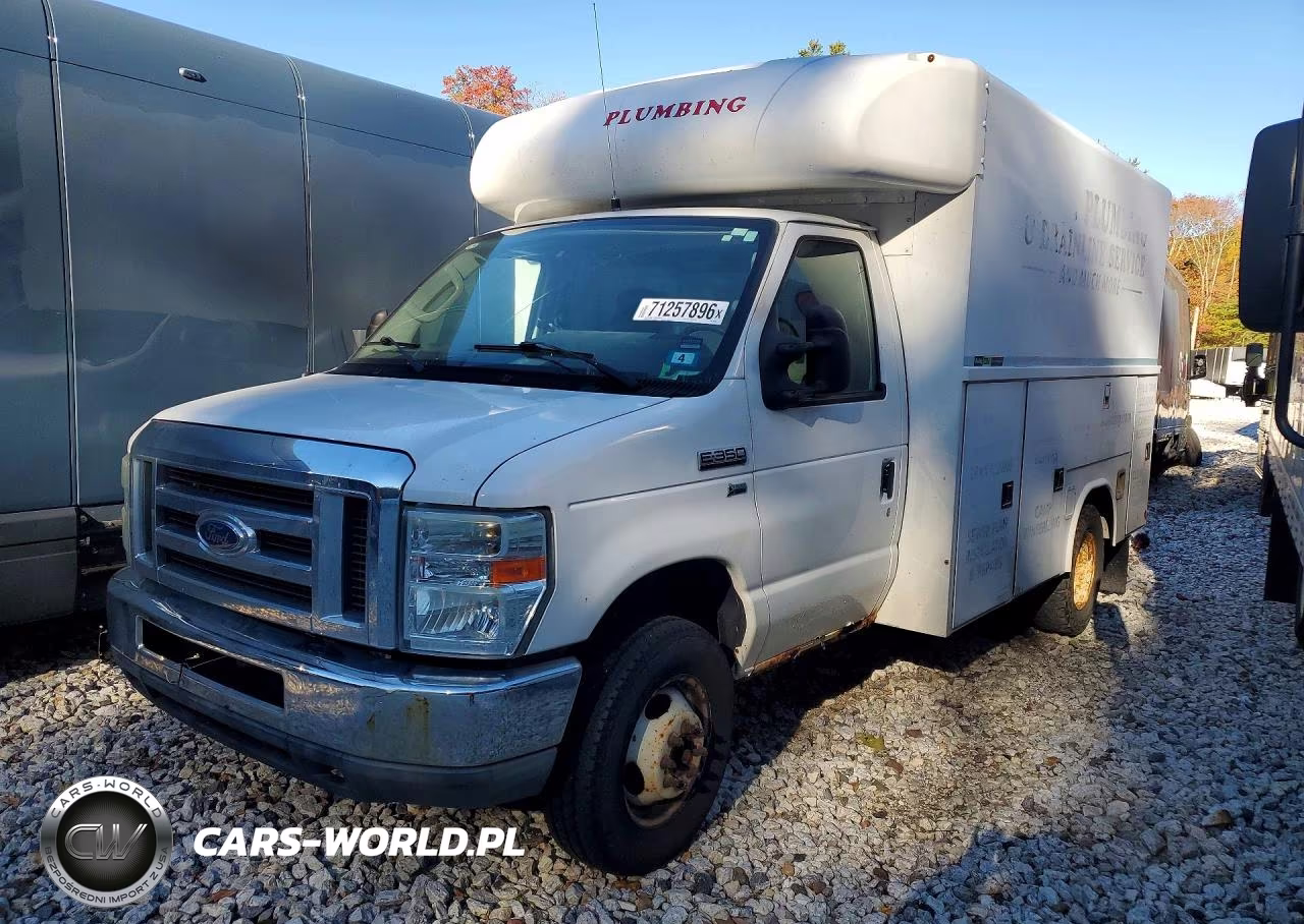 2010 Ford Econoline E350 Super Duty Cutaway Van VIN:1FDWE3FL7ADB01086 - 1