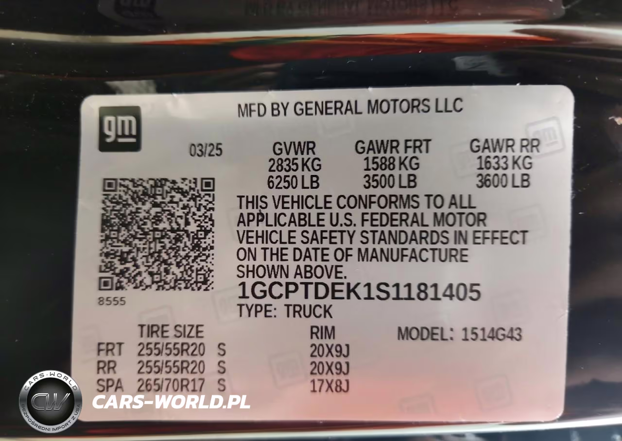 2025 Chevrolet Colorado Z71 VIN:1GCPTDEK1S1181405 - 13