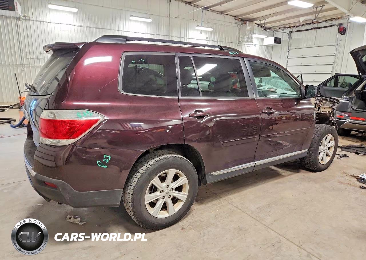 2012 Toyota Highlander Se VIN:5TDBK3EH2CS134240 - 3