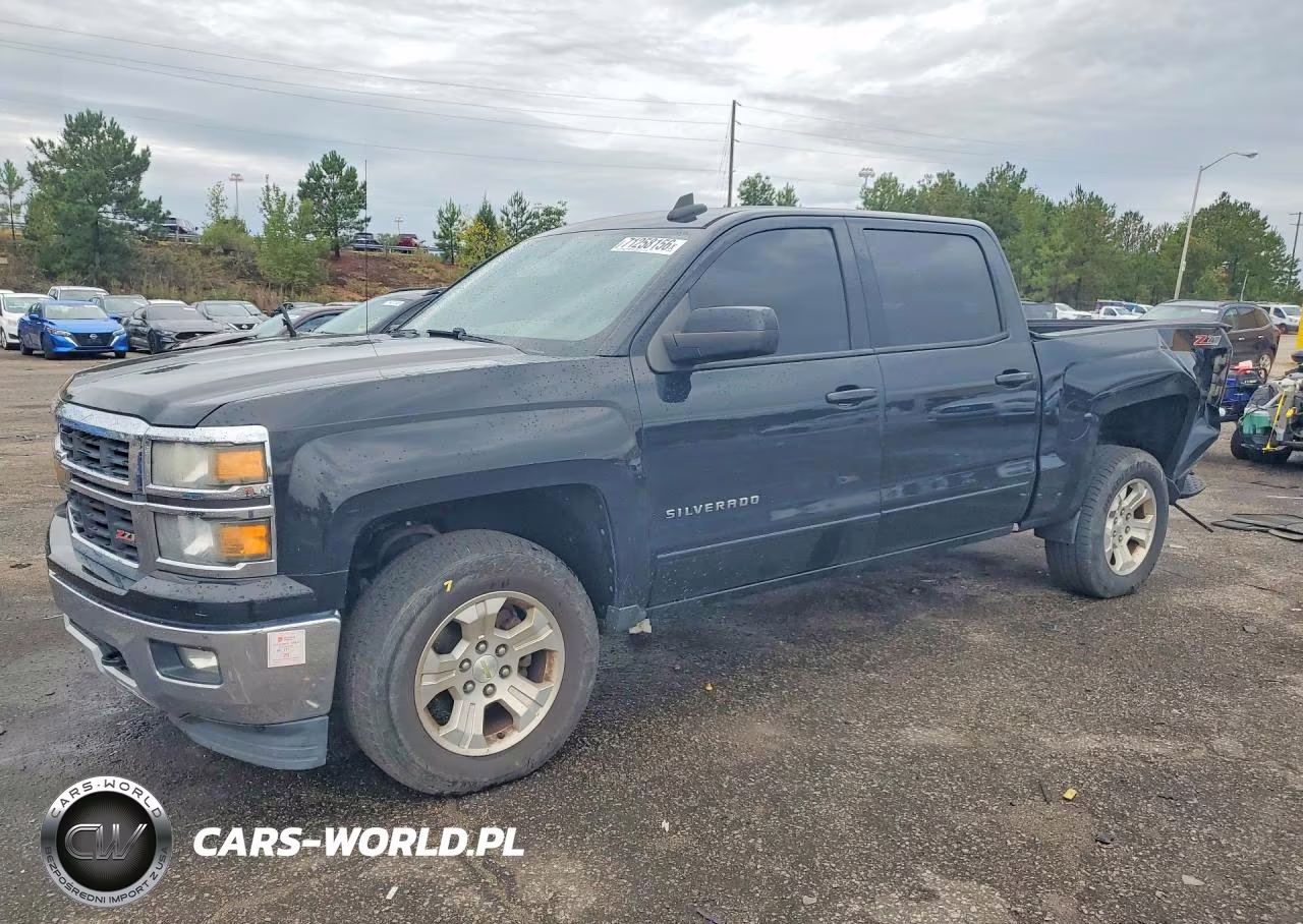 2015 Chevrolet Silverado K1500 Lt VIN:3GCUKREC5FG318591 - 1