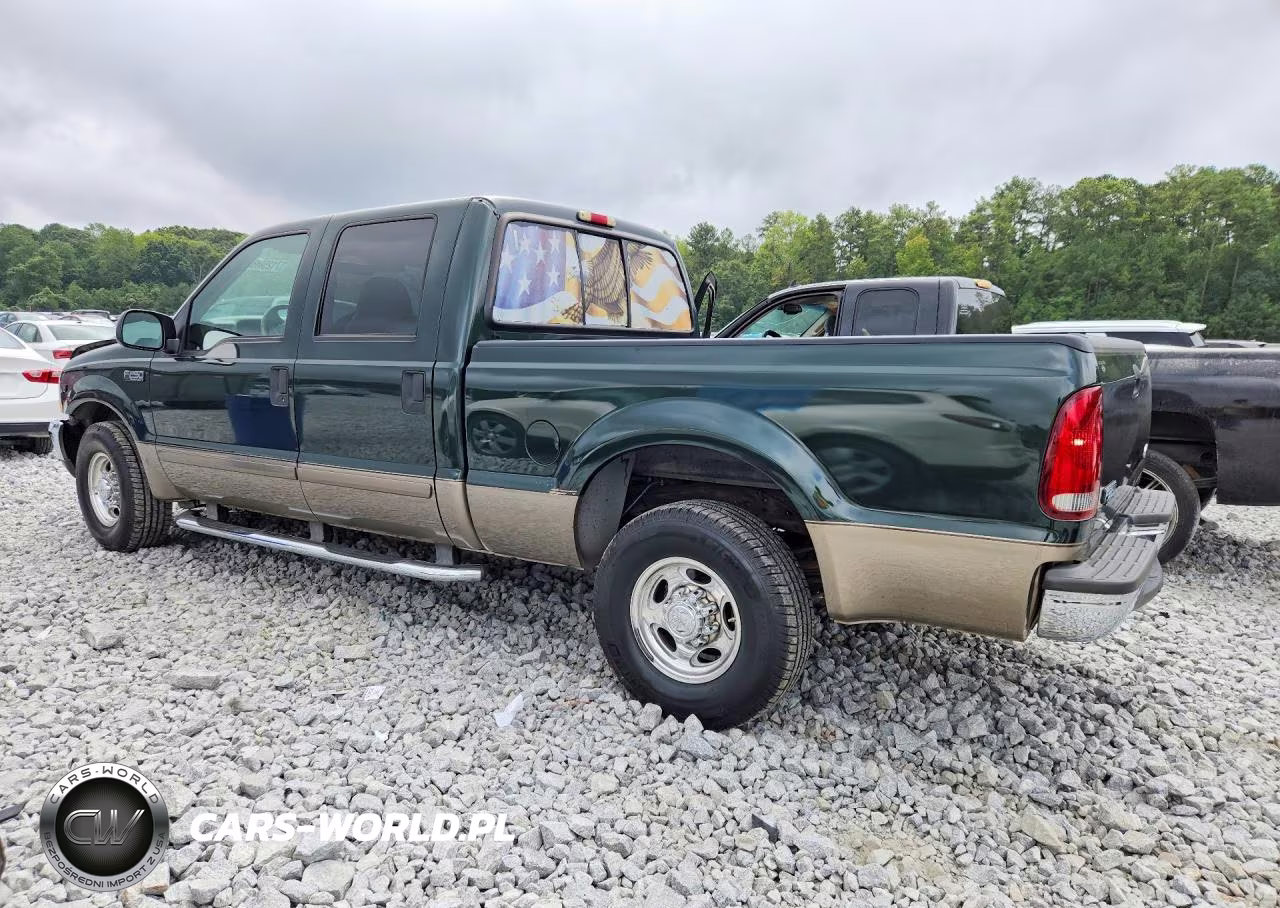 2002 Ford F250 Super Duty VIN:1FTNW20S32EB91081 - 2