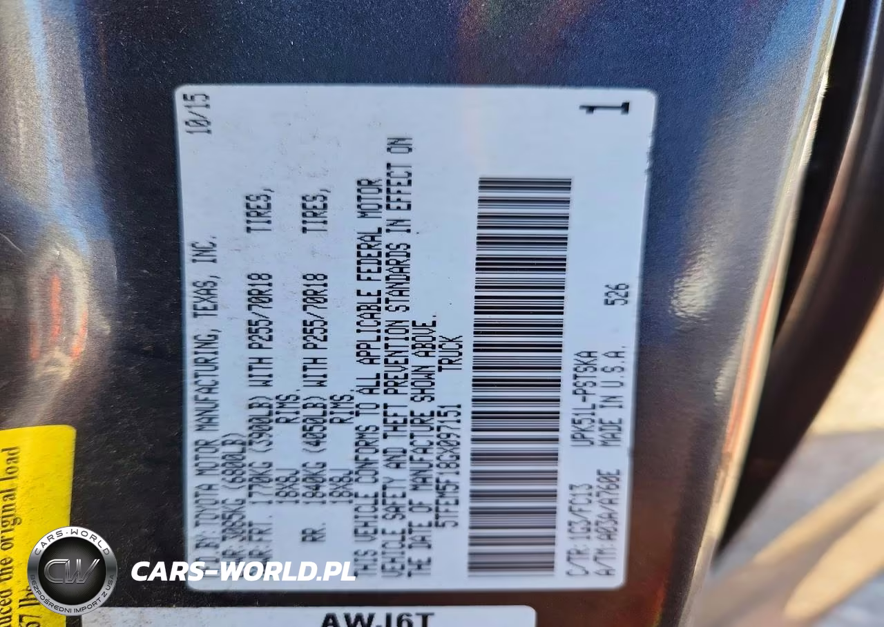 2016 Toyota Tundra Crewmax Sr5 VIN:5TFEM5F18GX097151 - 12